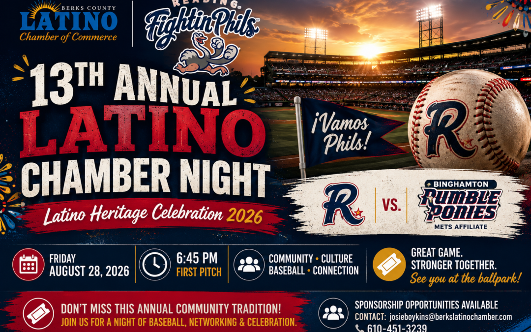13th Annual Latino Chamber Night at Reading Fighting Phils